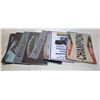 Image 1 : 9 ASSORTED TIN SIGNS
