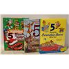 Image 1 : 3 LARGE 5-MINUTE STORY BOOKS HARDCOVER READERS