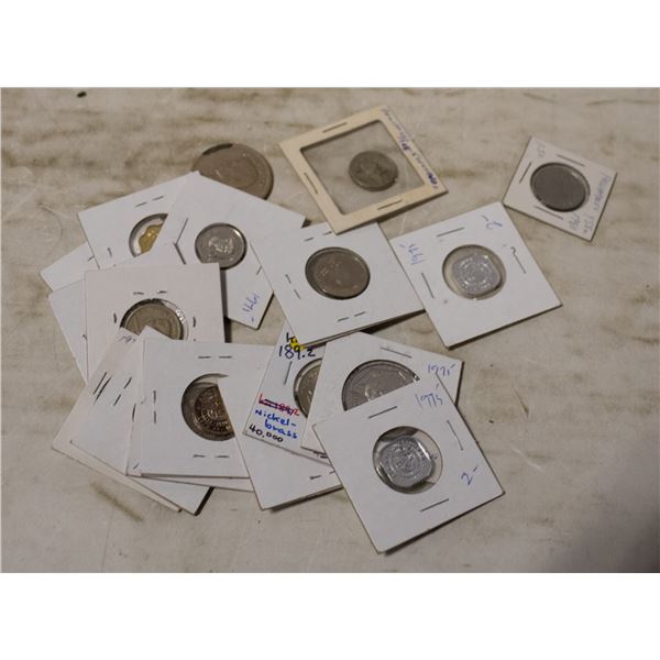 LOT OF VARIOUS OLD PHILIPPINES COINS