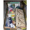Image 1 : FLAT OF CRAFTING, ART, MODELLING CLAY+SCRAPBOOKING