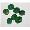 Image 1 : #26-NATURAL GREEN EMERALD STONES 48.0CT