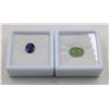 Image 1 : #49-NATURAL SAPPHIRE 2.98 CT , GREEN SERPENTINE
