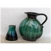 Image 1 : 2 BLUE MOUNTAIN POTTERY VASES WAYNE JUGS