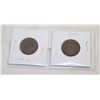 Image 2 : LOT OF 2 CDN QUEEN VICTORIA LG PENNIES
