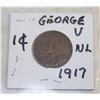 Image 1 : CDN 1917 GEORGE V LG NL PENNY