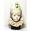 Image 1 : 19)    VINTAGE CYBIS BISQUE FIRED CLOWN HEAD