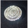 Image 1 : GLAMIRA STYLE WHITE ROUND DESIGN RING SZ8