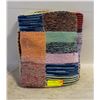 Image 1 : HOME-MADE CROCHET BLANKET 45"X60"