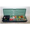 Image 1 : TACKLE BOX WITH REEL AND HOOKS