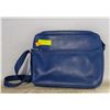 Image 1 : MATT & NAT BLUE SHOULDER PURSE 14"X10"