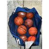 Image 1 : 8 BASKETBALLS IN CCM SPORTS BAG