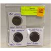 Image 1 : 1932,1941,1943,1948 HALF PENNY