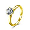 Image 1 : 18KGP STAMPED 1 CT GRA CERTIFIED ROUND BRILLIANT