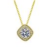 Image 1 : 18KGP STAMPED 1 CT GRA CERTIFIED BRILLIANT CUT
