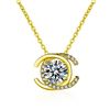 Image 1 : 18KGP STAMPED 1 CT GRA CERTIFIED BRILLIANT CUT