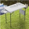Image 1 : NEW ERGMASTER FOLDING FISH CLEANING TABLE PORTABLE