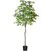 Image 1 : NEW KAZEILA 5FT ARTIFICIAL LEMON TREE