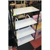 Image 1 : NEWLY ASSEMBLED 4-TIER STEEL STORAGE SHELF