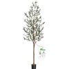 Image 1 : NEW 7 FOOT ARTIFICIAL OLIVE TREE