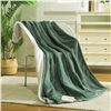 Image 1 : NEW WITH BOX TEMPLEOET HEATED THROW 50 X 60" BROWN