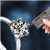 Image 2 : 2 CT GRA CERTIFIED ROUND BRILLIANT MOISSANITE