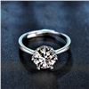 Image 1 : 1 CT GRA CERTIFIED ROUND BRILLLIANT MOISSANITE 925S