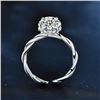 Image 1 : 1 CT GRA CERTIFIED ROUND BRILLIANT MOISSANITE