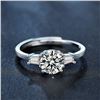 Image 2 : 1 CT GRA CERTIFIED ROUND BRILLIANT MOISSANITE