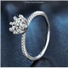 Image 1 : 1 CT GRA CERTIFIED ROUND BRILLIANT MOISSANITE