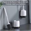 Image 1 : NEW LEFREE 2PK SILICONE TOILET BRUSH