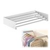 Image 1 : NEW INVISIBLE FOLDING CLOTHES RACK 100CM