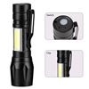 Image 2 : ALUMINIUM USB RECHARGEABLE COB SIDE ZOOMFLASHLIGHT