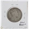 Image 2 : SILVER NFLD 50 CENT COIN 1904