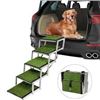 Image 1 : NEW DOG STAIRS FOR LARGE DOGS LIGHTWEIGHT ALUMINUM