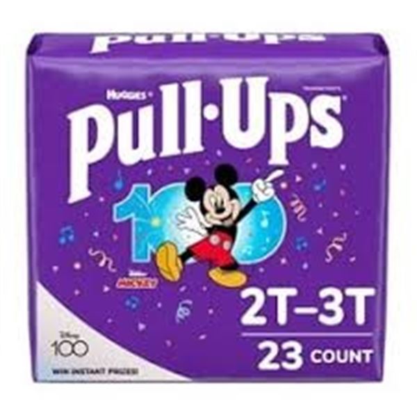 NEW REPACKED 92CT HUGGIES PULL UPS 3T-4T