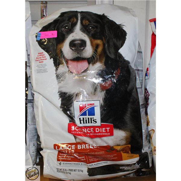 35LBS HILLS SCEINCE DIET LARGE BREED ADULT 1-5
