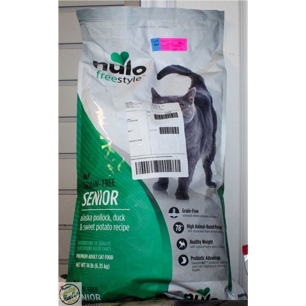14LBS NULO FREESTYLE SENIOR ADULT CAR FOOD