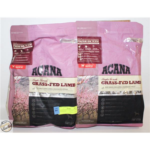 8.8LBS (2X4.4) ACANA PUPPY ADULT SENIOR DOG