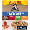 Image 1 : NEW 1.48KG QUAKER INSTANT OATMEAL VARIETY FLAVOUR