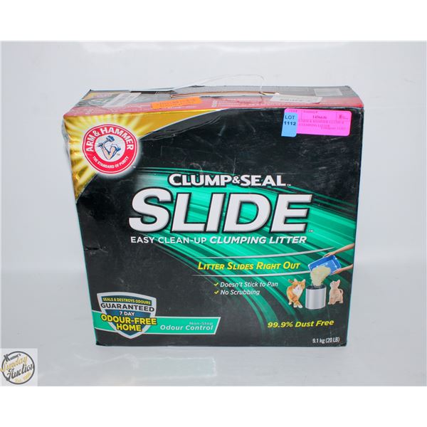 20LBS ARM & HAMMER CLUMP & SEAL CLUMPING LITTER