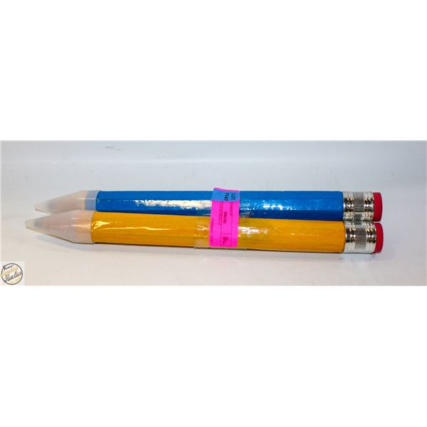 PAIR OF 12 INCH LONG LEAD PENICLS