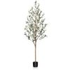 Image 1 : NEW WITH BOX SOGUYI 6FT ARTIFICIAL OLIVE TREE