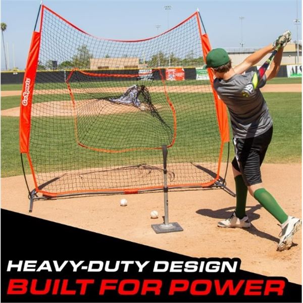 NEW ASSEMBLED GO SPORTS BASEBALL NET