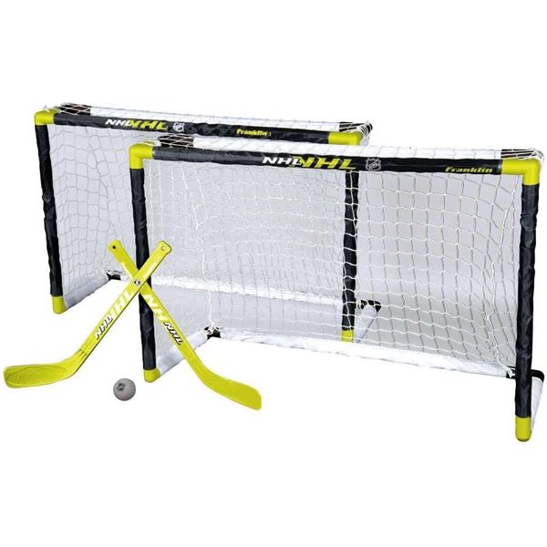 NEW ASSEMBLED PRO STYLE 2 HOCKEY SET