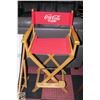 Image 1 : COLLECTABLE COCA-COLA DIRECTOR FOLDING CHAIR