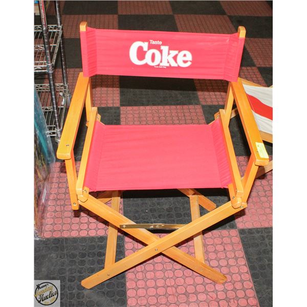 COCA-COLA FOLDING CHAIR