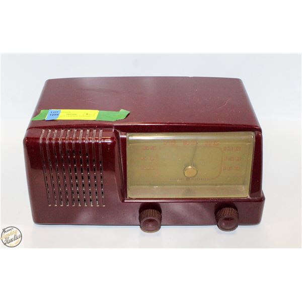 RED CATALIN GENERAL ELECTRIC MODEL 411