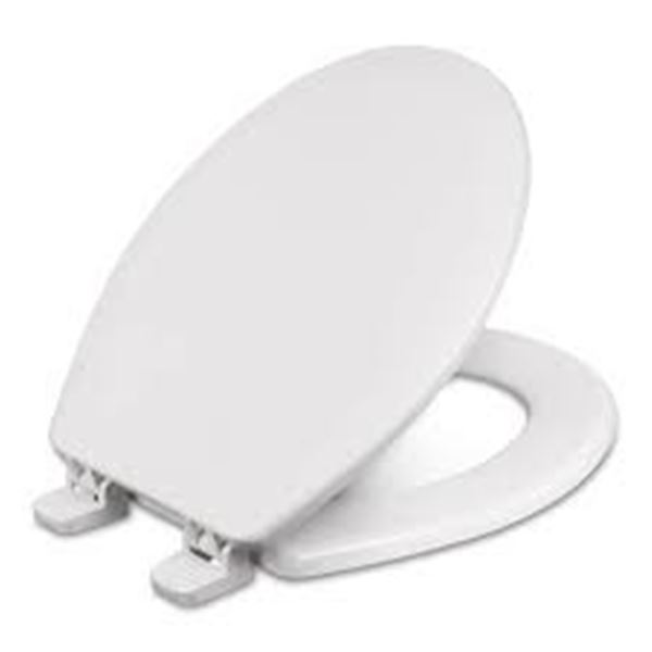 NEW WITH BOX CENTOCO WHITE TOILET SEAT FOR ROUND