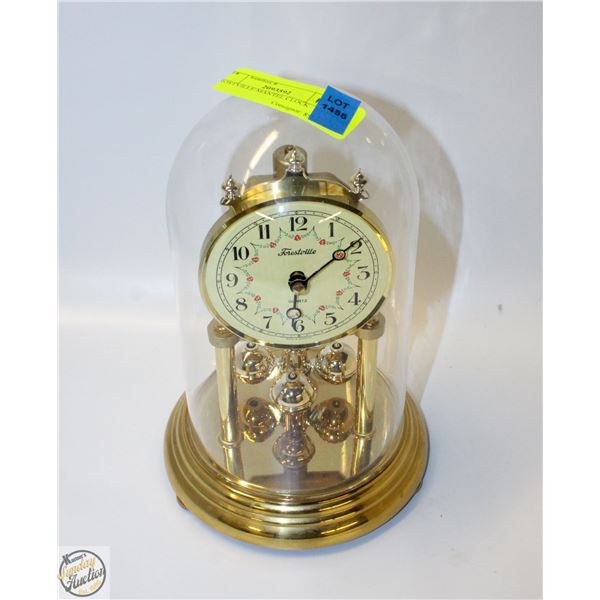FROSTVILLE MANTEL CLOCK H-9"