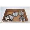 Image 1 : 4 METAL ANIMAL THEMED ASHTRAYS